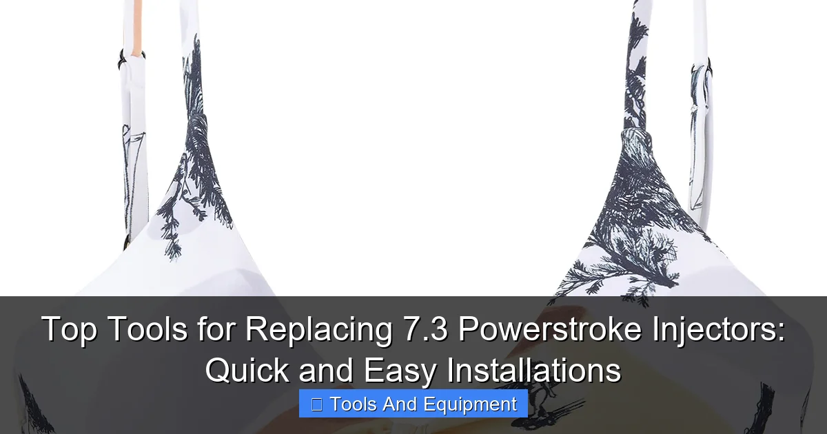 Top Tools for Replacing 7.3 Powerstroke Injectors: Quick and Easy Installations - content1 visual guide