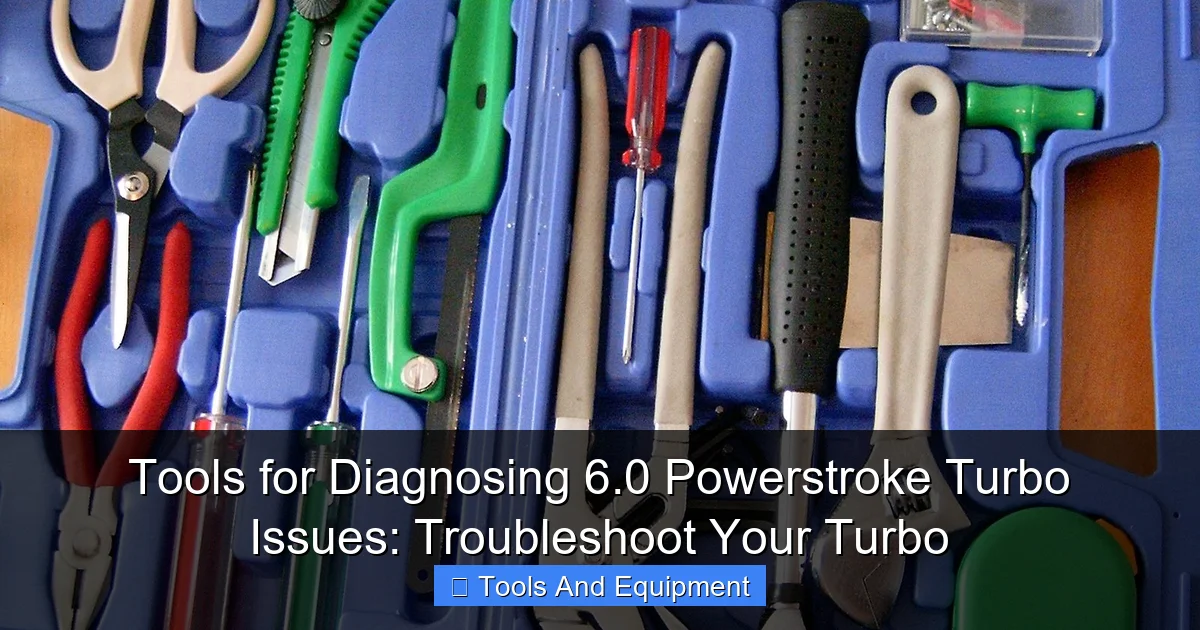 Tools for Diagnosing 6.0 Powerstroke Turbo Issues: Troubleshoot Your Turbo - content2 visual guide