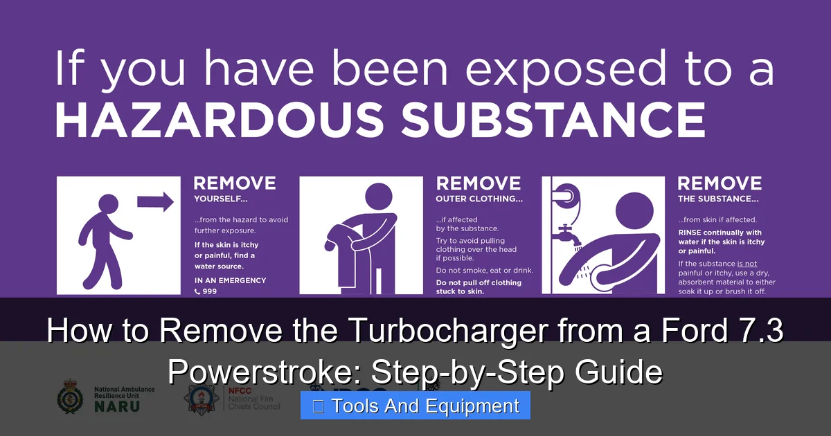 How to Remove the Turbocharger from a Ford 7.3 Powerstroke: Step-by-Step Guide - content2 visual guide