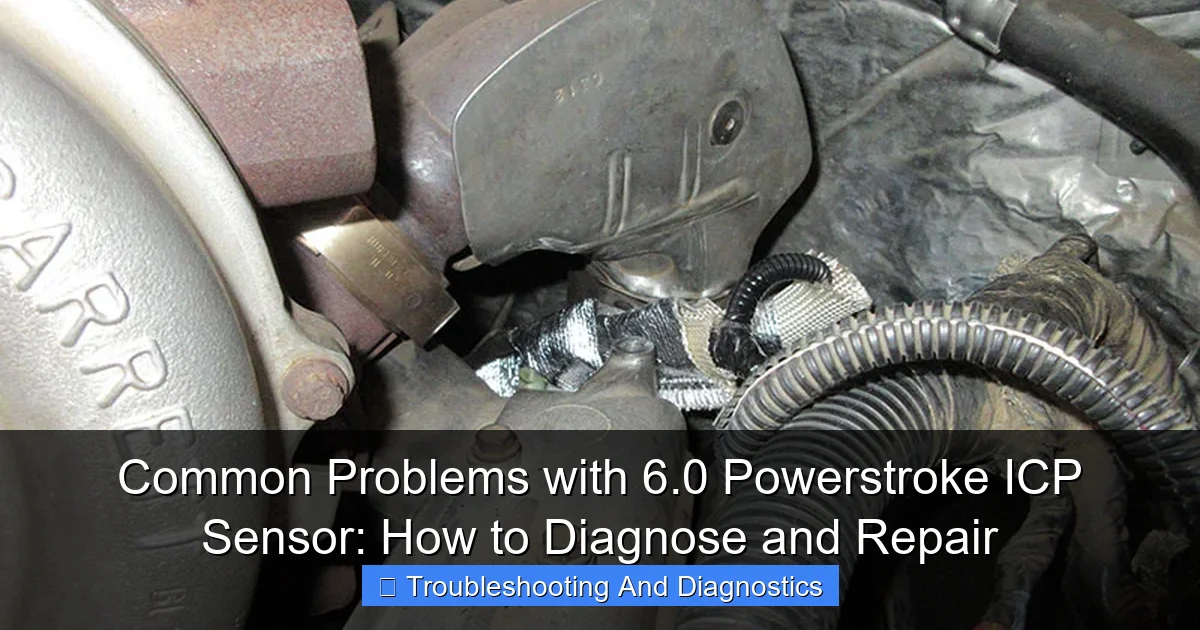 Common Problems with 6.0 Powerstroke ICP Sensor: How to Diagnose and Repair - content1 visual guide