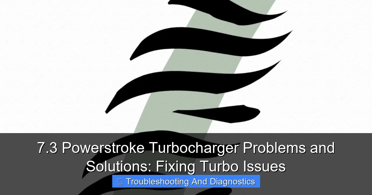 7.3 Powerstroke Turbocharger Problems and Solutions: Fixing Turbo Issues - content1 visual guide