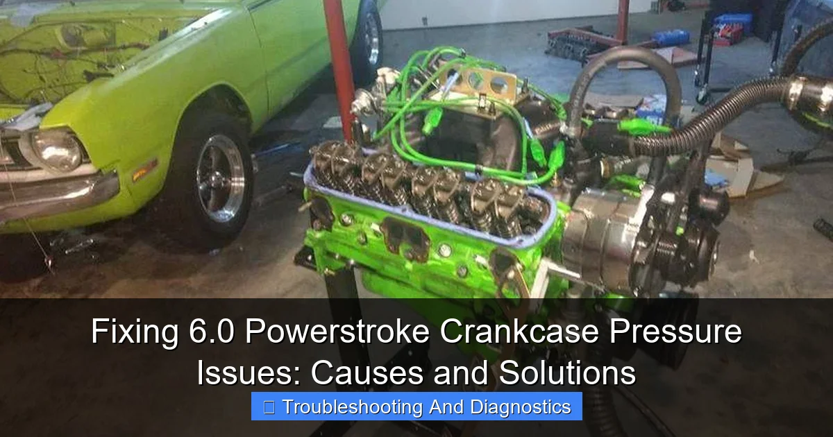 Fixing 6.0 Powerstroke Crankcase Pressure Issues: Causes and Solutions - content1 visual guide