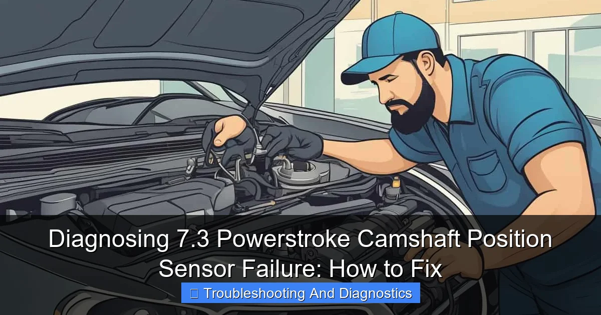 Diagnosing 7.3 Powerstroke Camshaft Position Sensor Failure: How to Fix - content1 visual guide