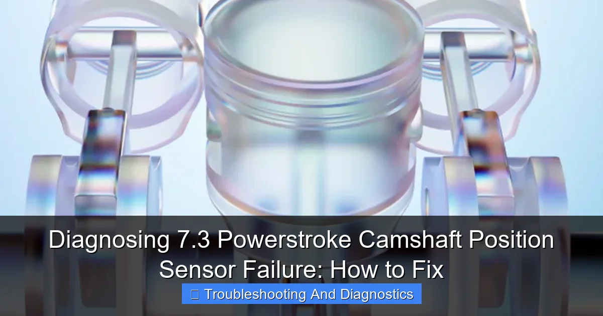 Diagnosing 7.3 Powerstroke Camshaft Position Sensor Failure: How to Fix - content2 visual guide