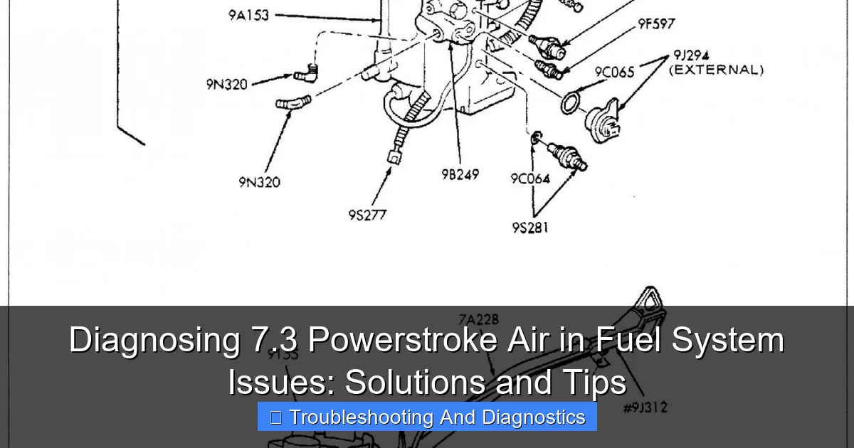 Diagnosing 7.3 Powerstroke Air in Fuel System Issues: Solutions and Tips - content1 visual guide