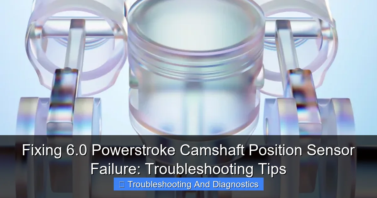 Fixing 6.0 Powerstroke Camshaft Position Sensor Failure: Troubleshooting Tips - content2 visual guide