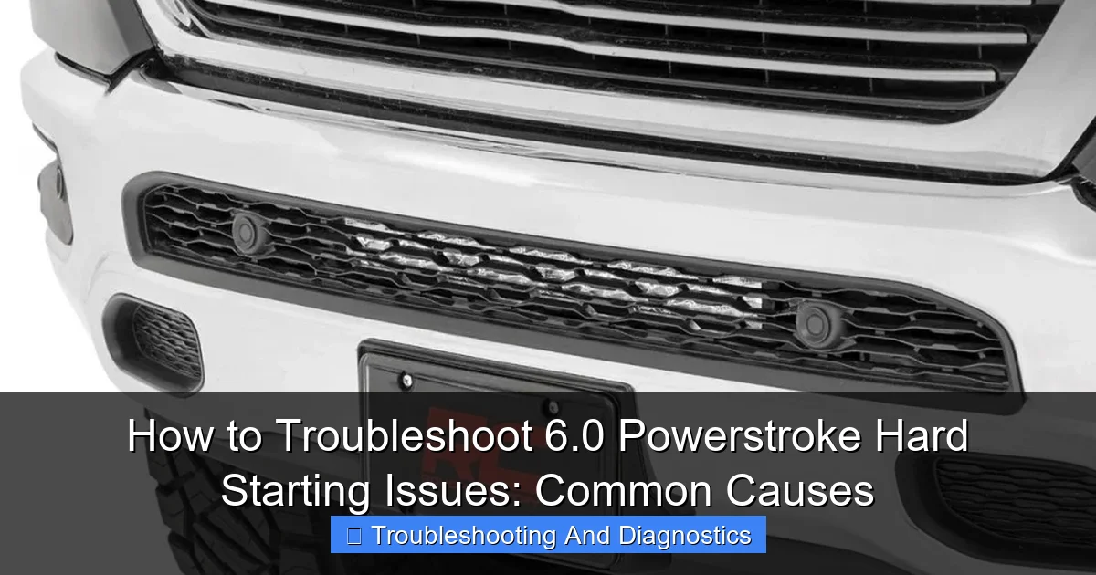 How to Troubleshoot 6.0 Powerstroke Hard Starting Issues: Common Causes - content2 visual guide