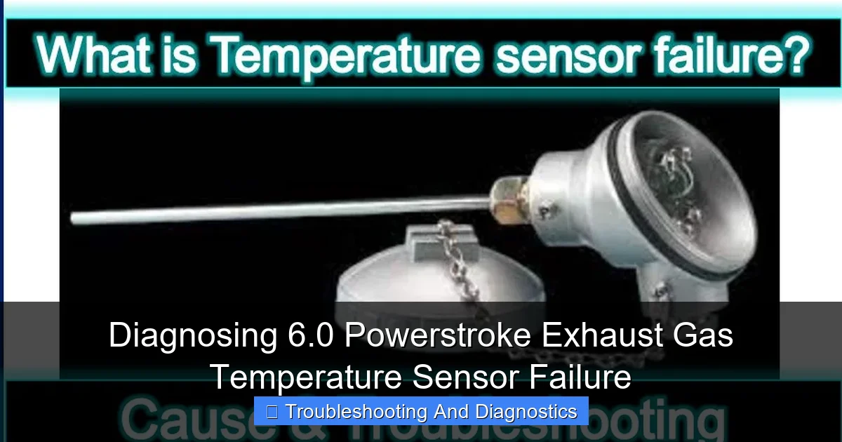 Diagnosing 6.0 Powerstroke Exhaust Gas Temperature Sensor Failure - content2 visual guide