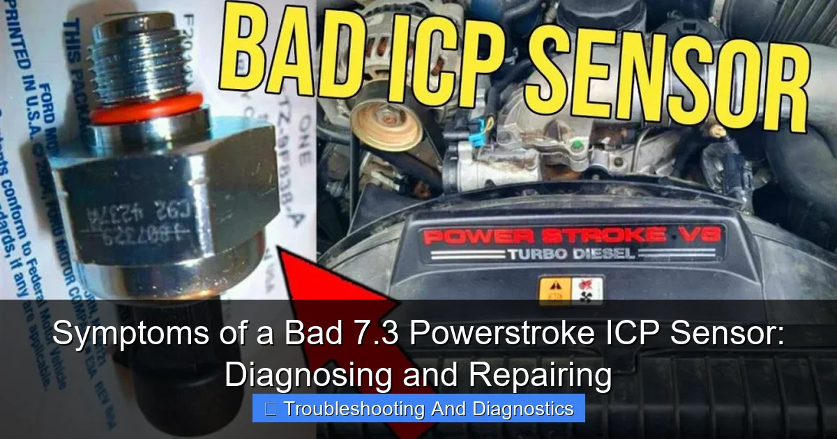 Symptoms of a Bad 7.3 Powerstroke ICP Sensor: Diagnosing and Repairing - content2 visual guide