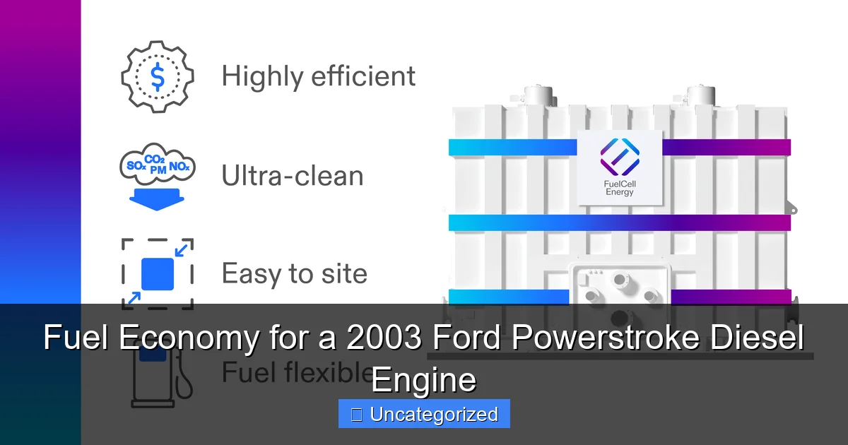 Fuel Economy for a 2003 Ford Powerstroke Diesel Engine - content2 visual guide