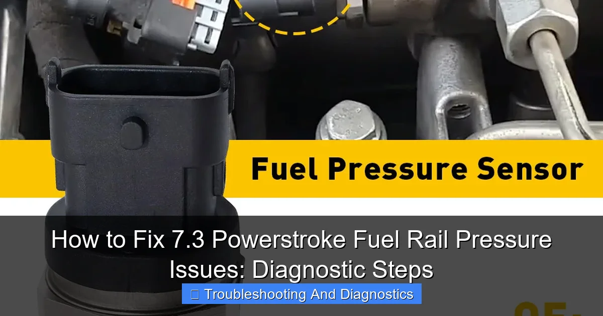 How to Fix 7.3 Powerstroke Fuel Rail Pressure Issues: Diagnostic Steps - content1 visual guide