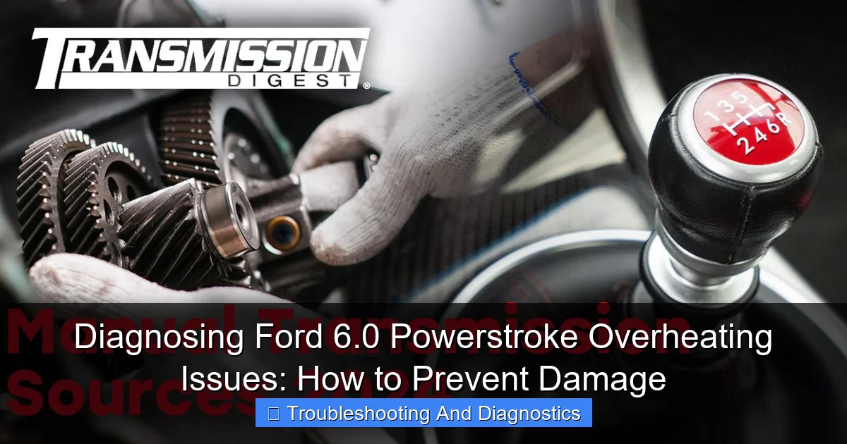 Diagnosing Ford 6.0 Powerstroke Overheating Issues: How to Prevent Damage - content1 visual guide