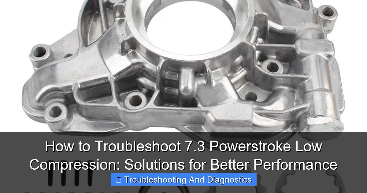 How to Troubleshoot 7.3 Powerstroke Low Compression: Solutions for Better Performance - content1 visual guide