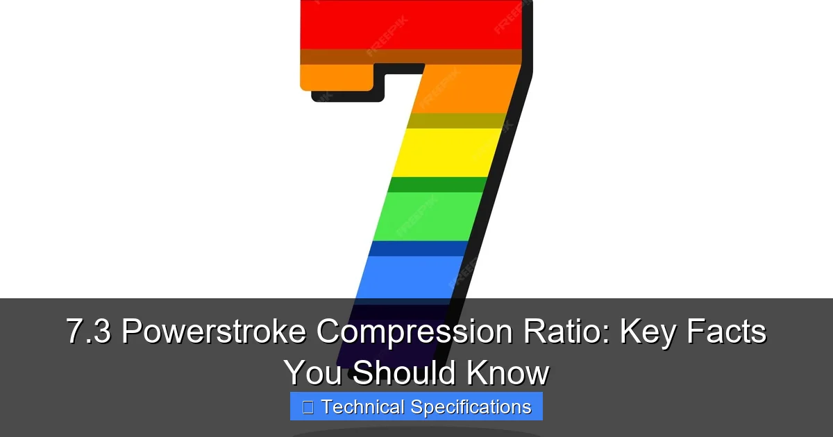 7.3 Powerstroke Compression Ratio: Key Facts You Should Know - content1 visual guide
