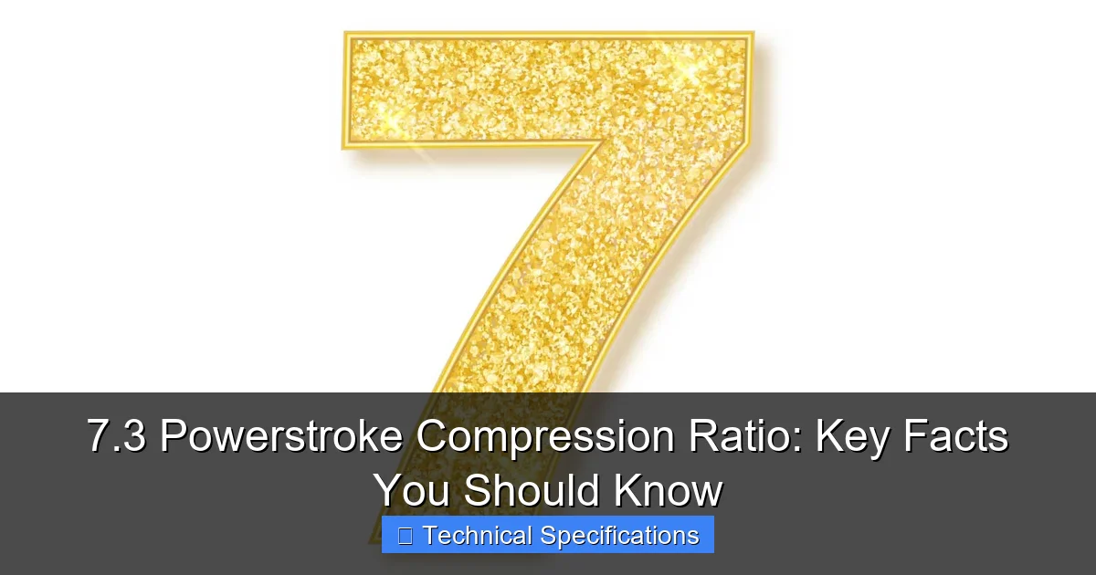 7.3 Powerstroke Compression Ratio: Key Facts You Should Know - content2 visual guide