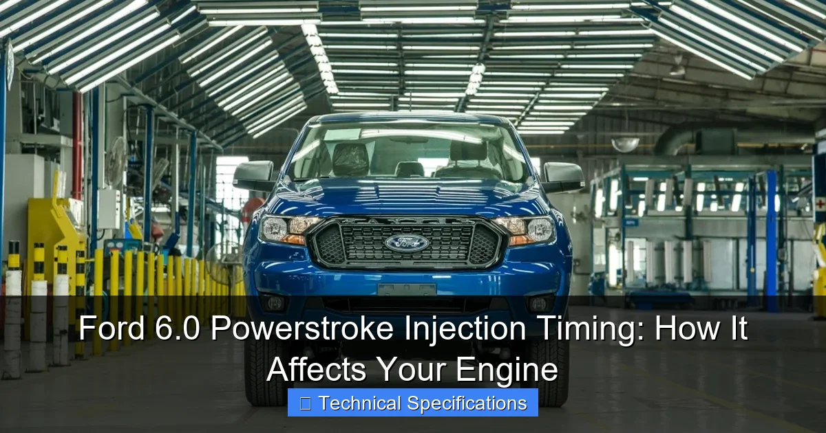 Ford 6.0 Powerstroke Injection Timing: How It Affects Your Engine - content2 visual guide