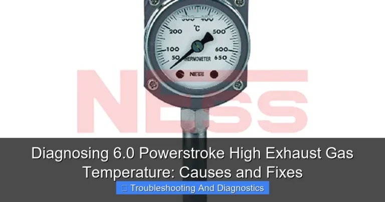 Featured image for Diagnosing 6.0 Powerstroke High Exhaust Gas Temperature: Causes and Fixes
