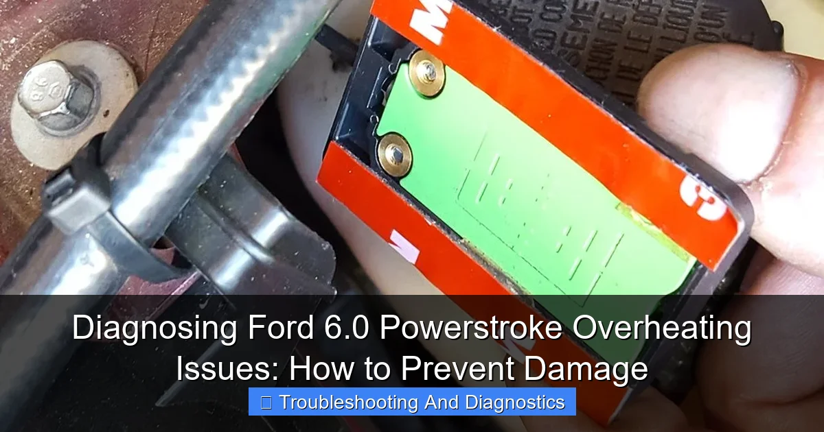 Featured image for Diagnosing Ford 6.0 Powerstroke Overheating Issues: How to Prevent Damage