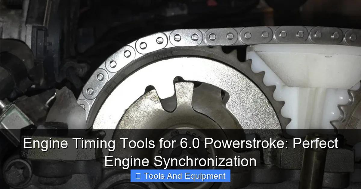 Featured image for Engine Timing Tools for 6.0 Powerstroke: Perfect Engine Synchronization