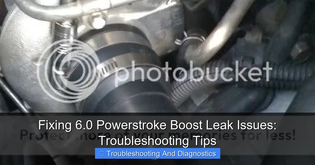 Featured image for Fixing 6.0 Powerstroke Boost Leak Issues: Troubleshooting Tips
