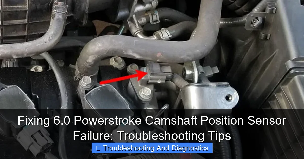 Featured image for Fixing 6.0 Powerstroke Camshaft Position Sensor Failure: Troubleshooting Tips