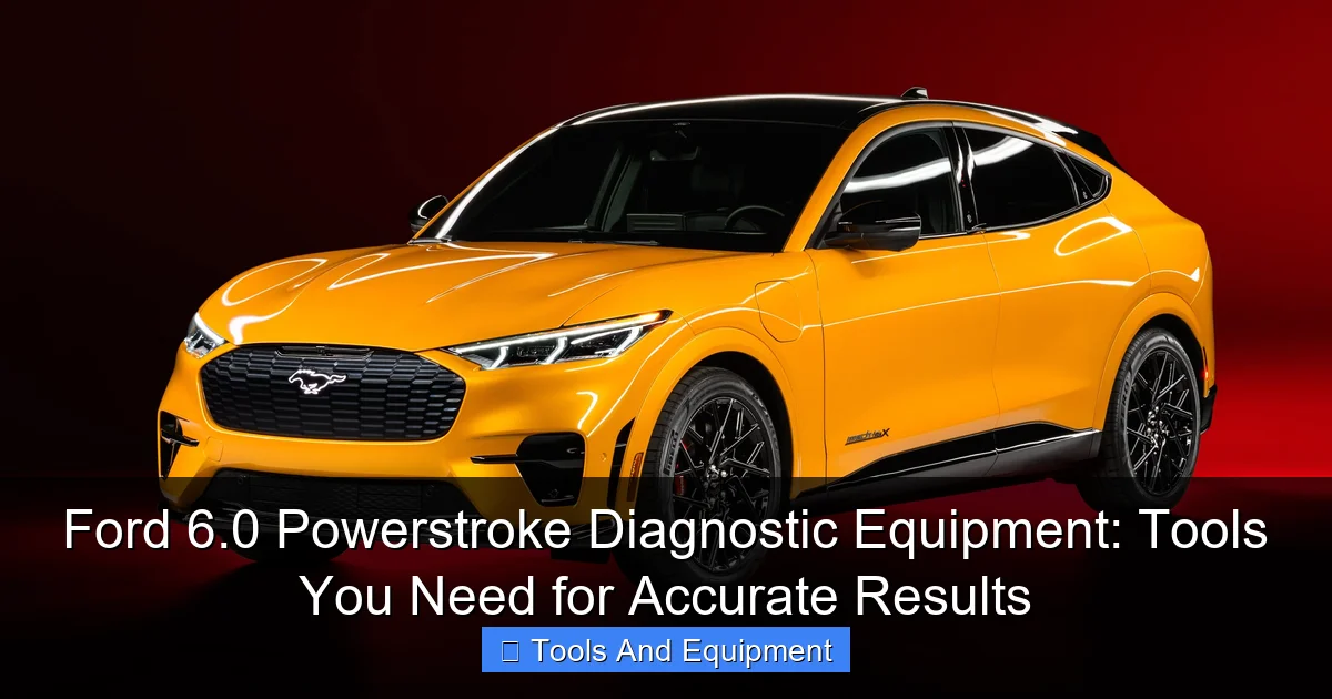 Featured image for Ford 6.0 Powerstroke Diagnostic Equipment: Tools You Need for Accurate Results