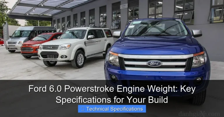 Featured image for Ford 6.0 Powerstroke Engine Weight: Key Specifications for Your Build