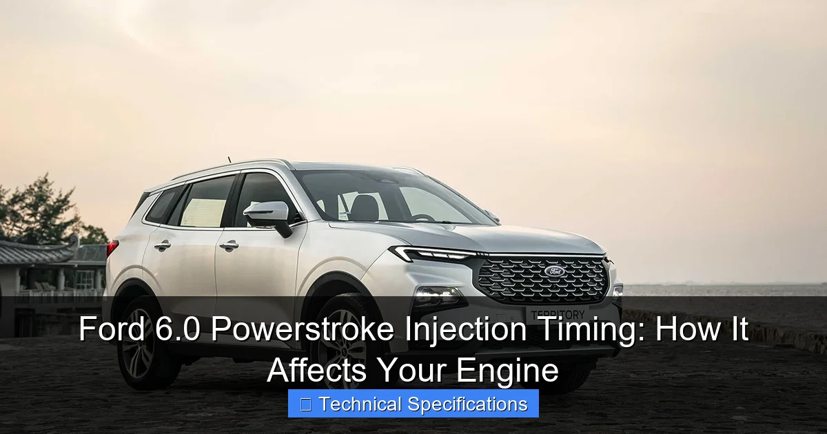 Featured image for Ford 6.0 Powerstroke Injection Timing: How It Affects Your Engine