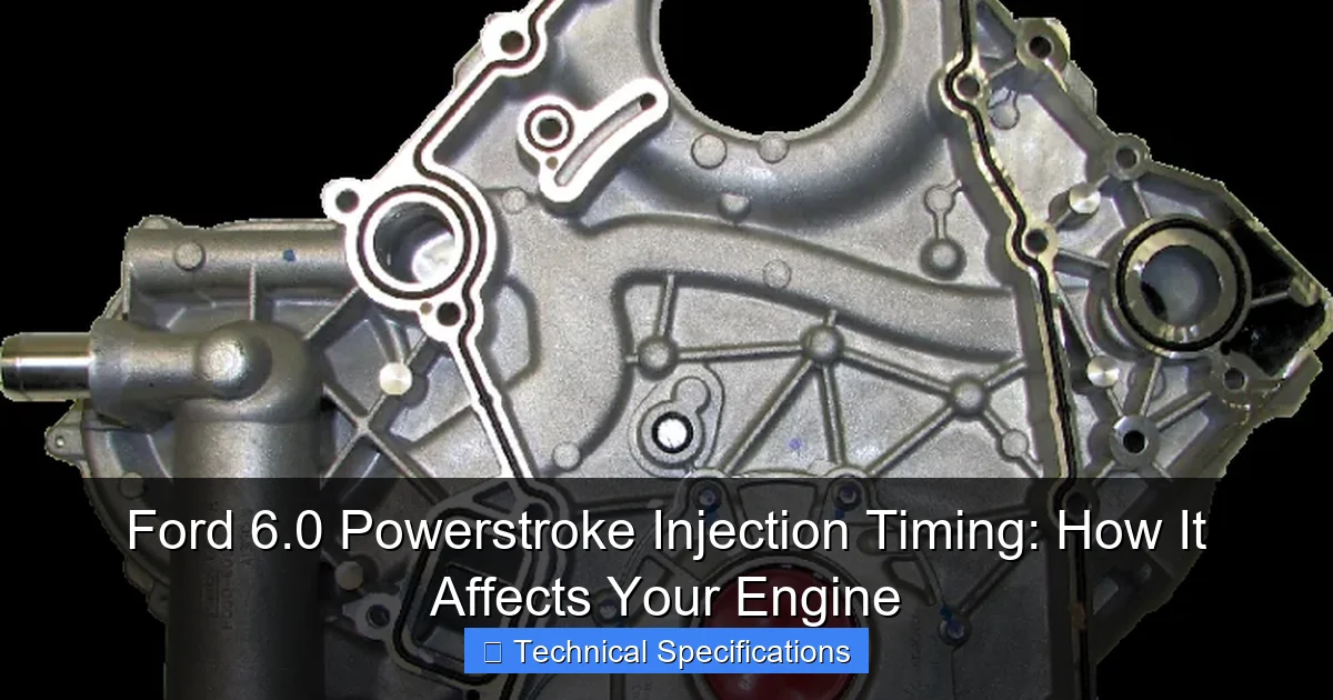 Featured image for Ford 6.0 Powerstroke Injection Timing: How It Affects Your Engine