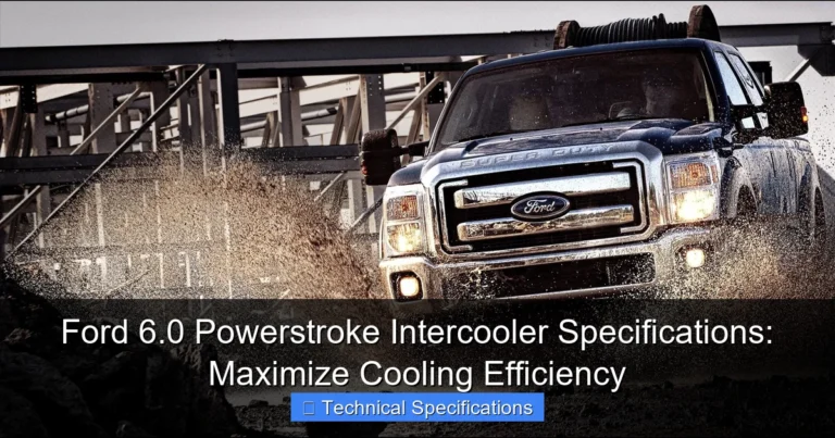Featured image for Ford 6.0 Powerstroke Intercooler Specifications: Maximize Cooling Efficiency