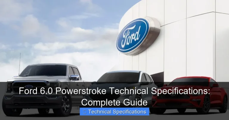 Featured image for Ford 6.0 Powerstroke Technical Specifications: Complete Guide