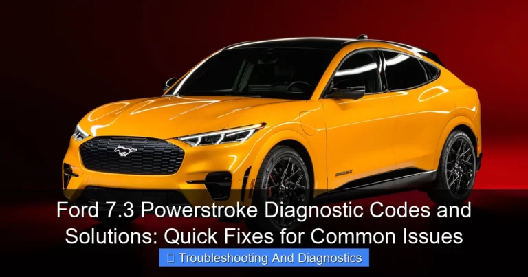 Featured image for Ford 7.3 Powerstroke Diagnostic Codes and Solutions: Quick Fixes for Common Issues
