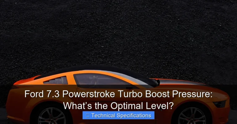 Featured image for Ford 7.3 Powerstroke Turbo Boost Pressure: What’s the Optimal Level?