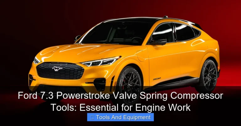 Featured image for Ford 7.3 Powerstroke Valve Spring Compressor Tools: Essential for Engine Work