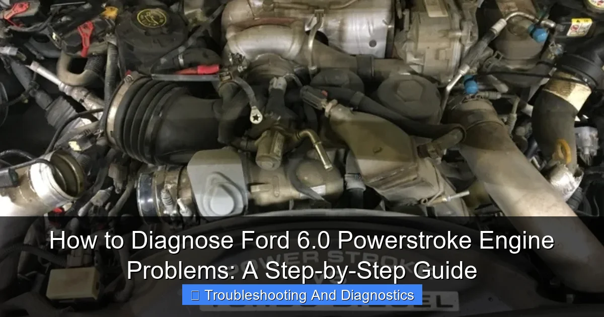 Featured image for How to Diagnose Ford 6.0 Powerstroke Engine Problems: A Step-by-Step Guide