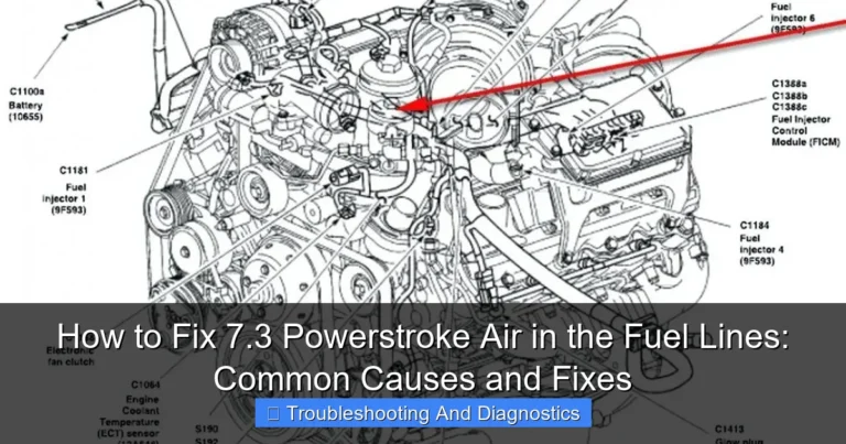 Featured image for How to Fix 7.3 Powerstroke Air in the Fuel Lines: Common Causes and Fixes