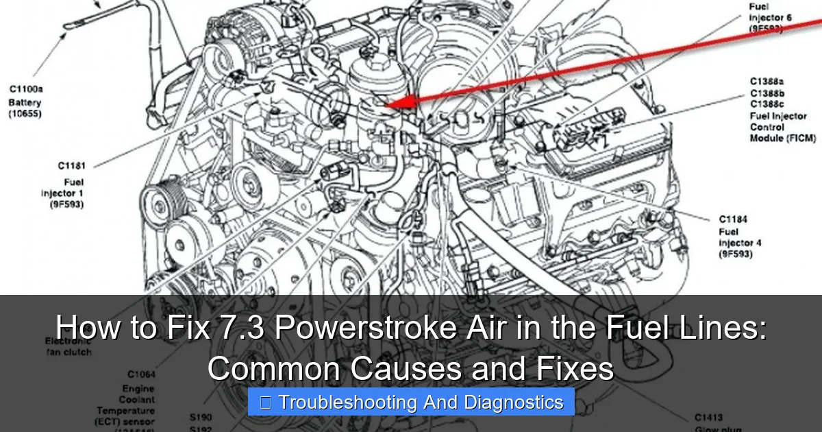 Featured image for How to Fix 7.3 Powerstroke Air in the Fuel Lines: Common Causes and Fixes