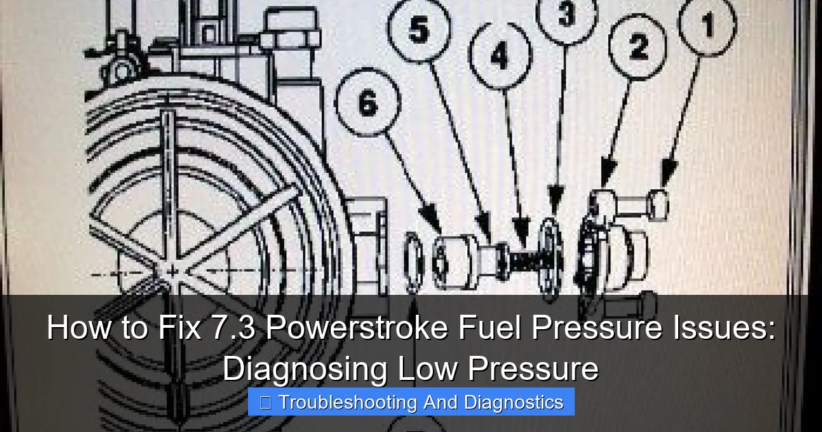 Featured image for How to Fix 7.3 Powerstroke Fuel Pressure Issues: Diagnosing Low Pressure