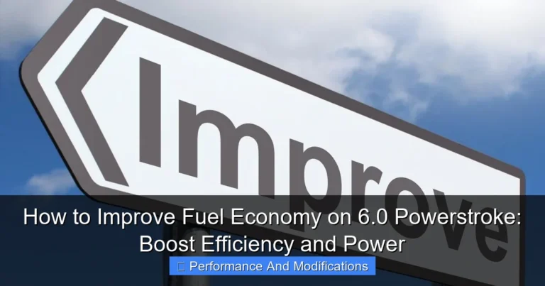 Featured image for How to Improve Fuel Economy on 6.0 Powerstroke: Boost Efficiency and Power