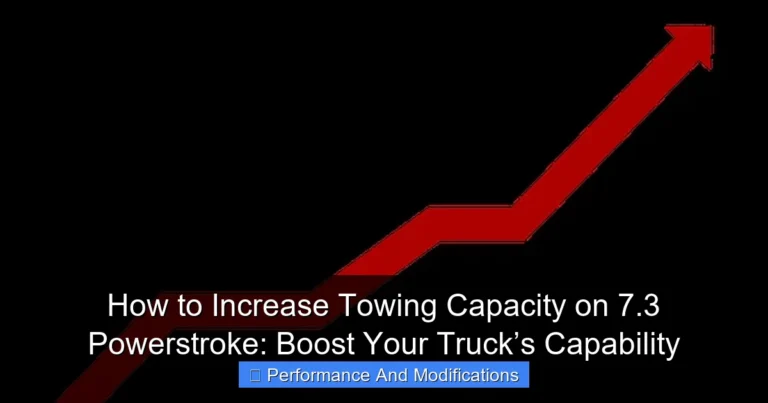 Featured image for How to Increase Towing Capacity on 7.3 Powerstroke: Boost Your Truck’s Capability