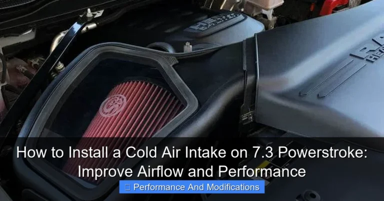 Featured image for How to Install a Cold Air Intake on 7.3 Powerstroke: Improve Airflow and Performance