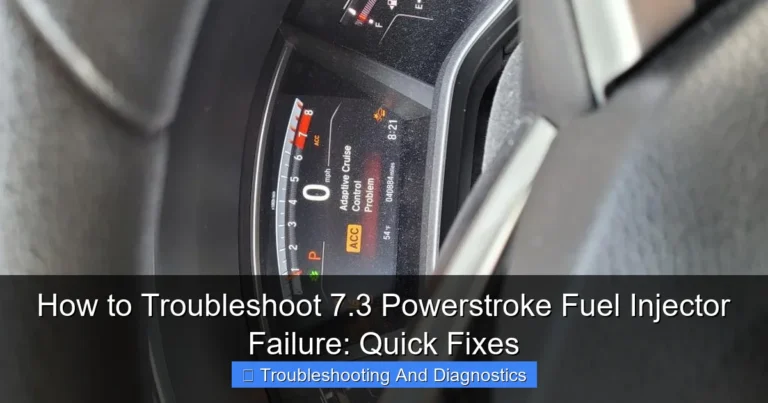 Featured image for How to Troubleshoot 7.3 Powerstroke Fuel Injector Failure: Quick Fixes