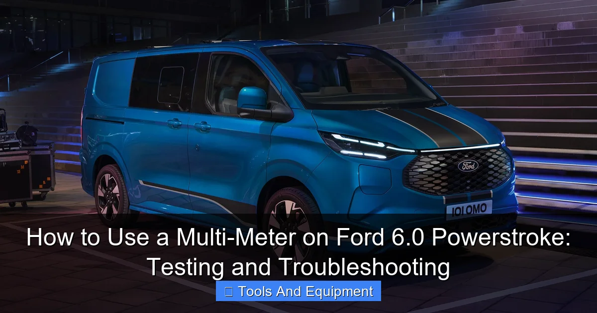 Featured image for How to Use a Multi-Meter on Ford 6.0 Powerstroke: Testing and Troubleshooting