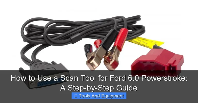 Featured image for How to Use a Scan Tool for Ford 6.0 Powerstroke: A Step-by-Step Guide