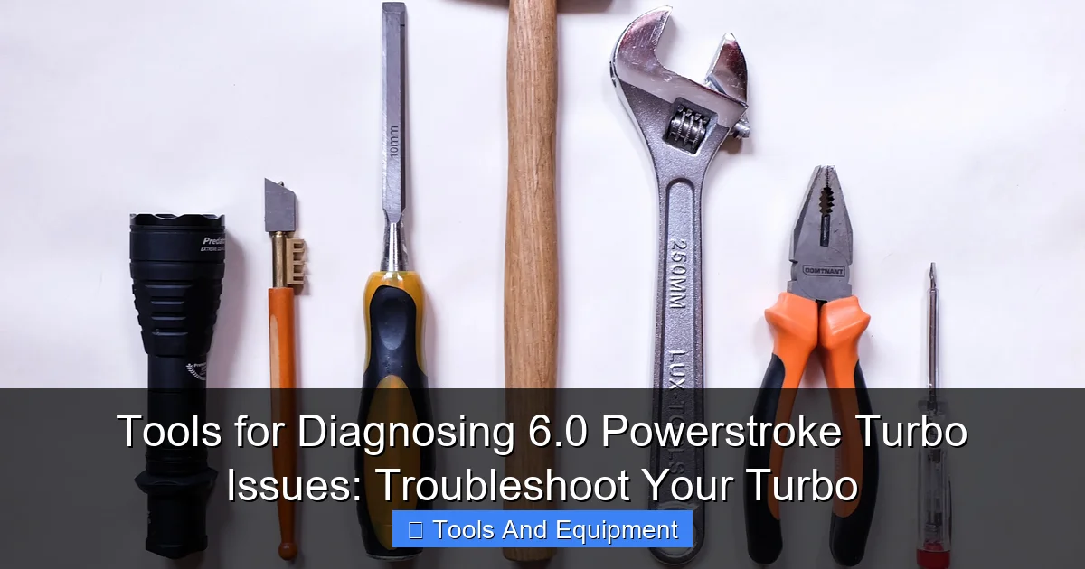 Featured image for Tools for Diagnosing 6.0 Powerstroke Turbo Issues: Troubleshoot Your Turbo