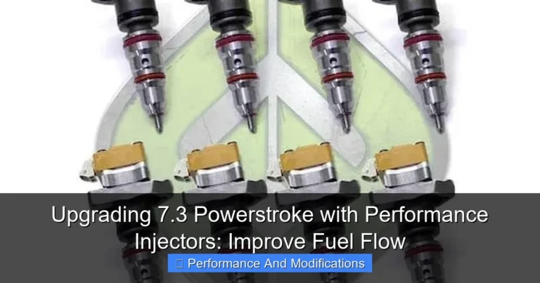 Featured image for Upgrading 7.3 Powerstroke with Performance Injectors: Improve Fuel Flow