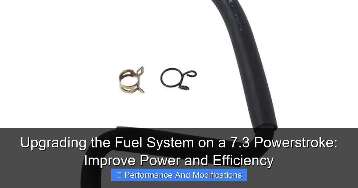Featured image for Upgrading the Fuel System on a 7.3 Powerstroke: Improve Power and Efficiency